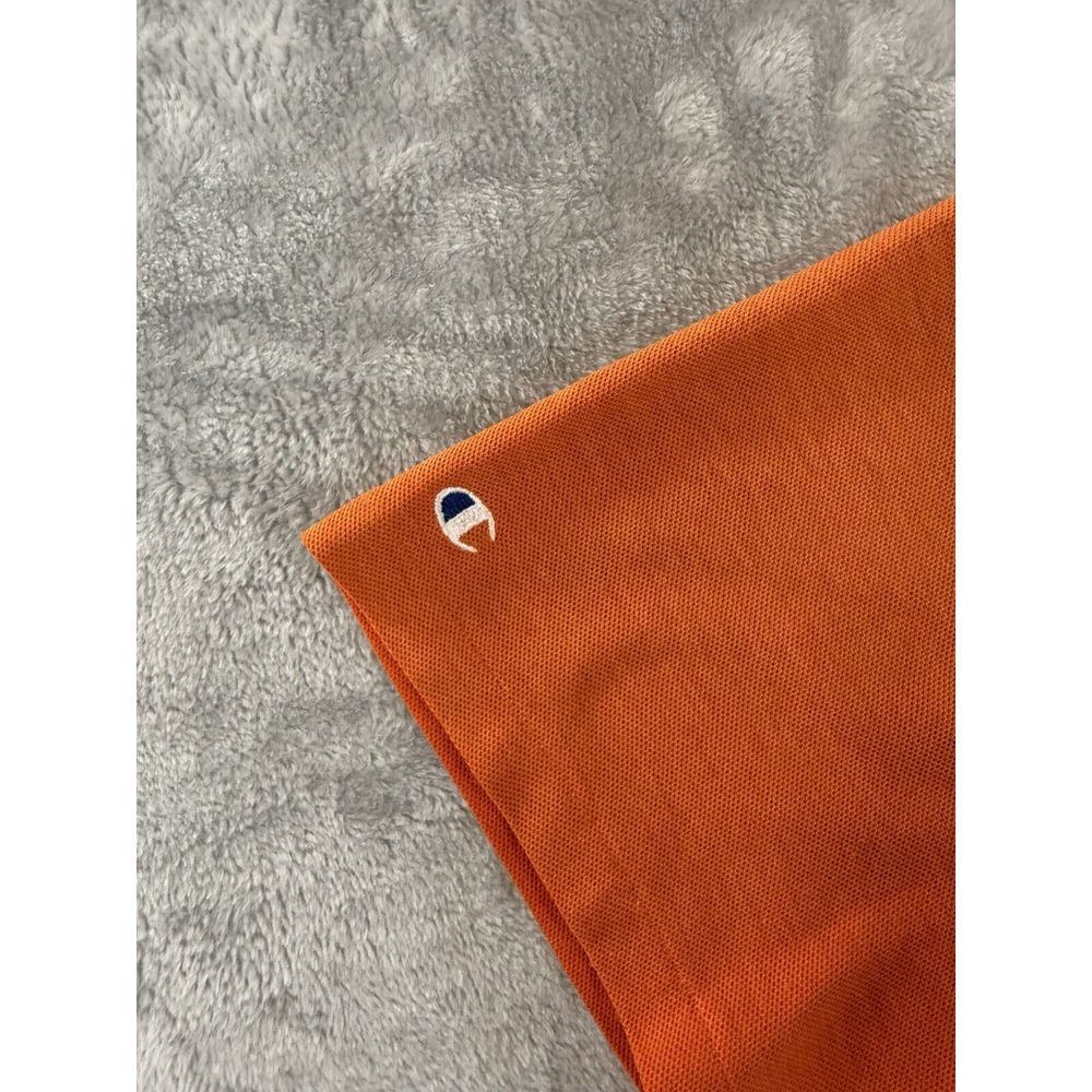 Clemson Tigers Champion Shirt Mens 2XL Orange Polo Made In USA Vintage 90s - Picture 14 of 15